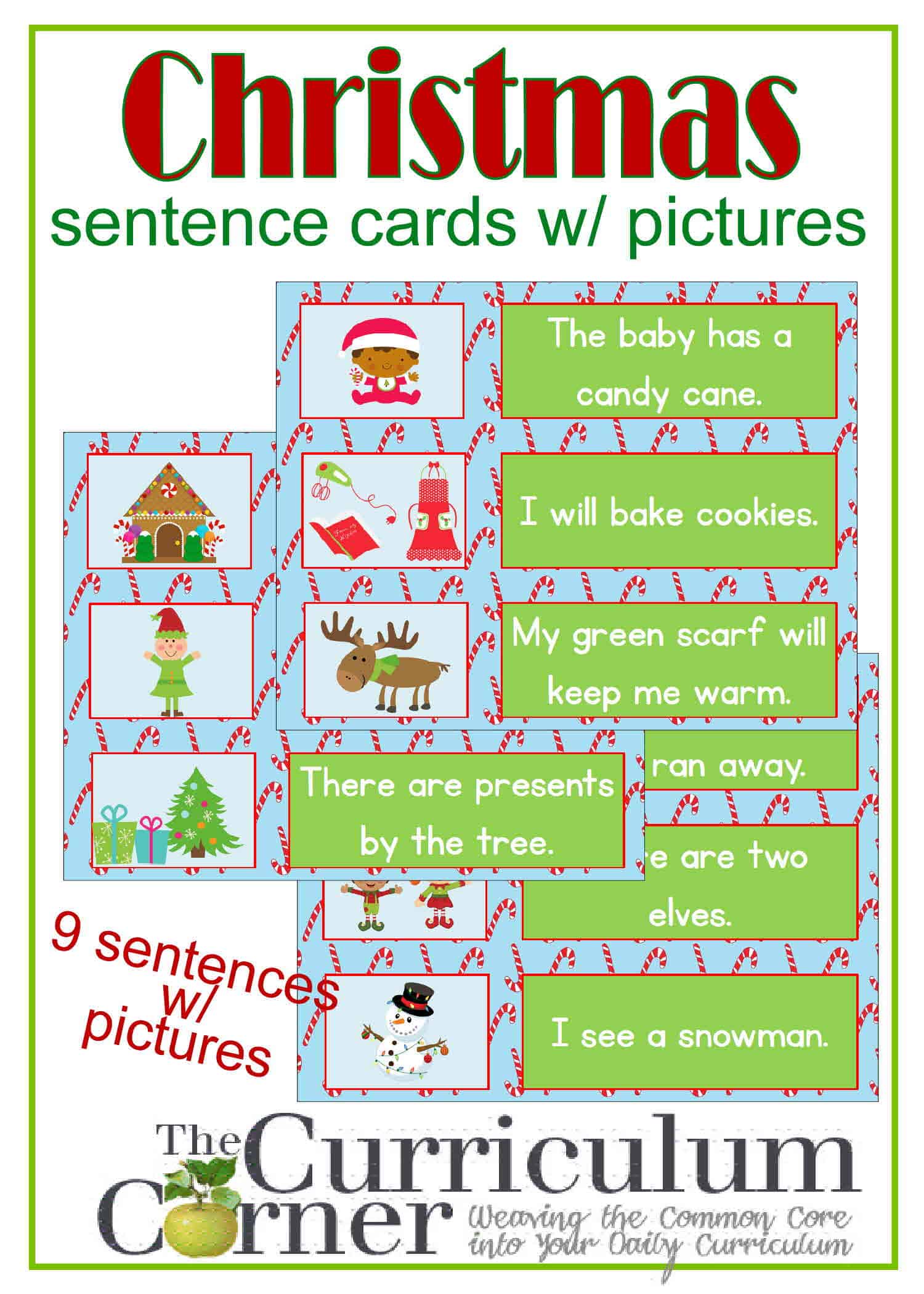 christmas-sentence-cards-w-pictures-the-curriculum-corner-123