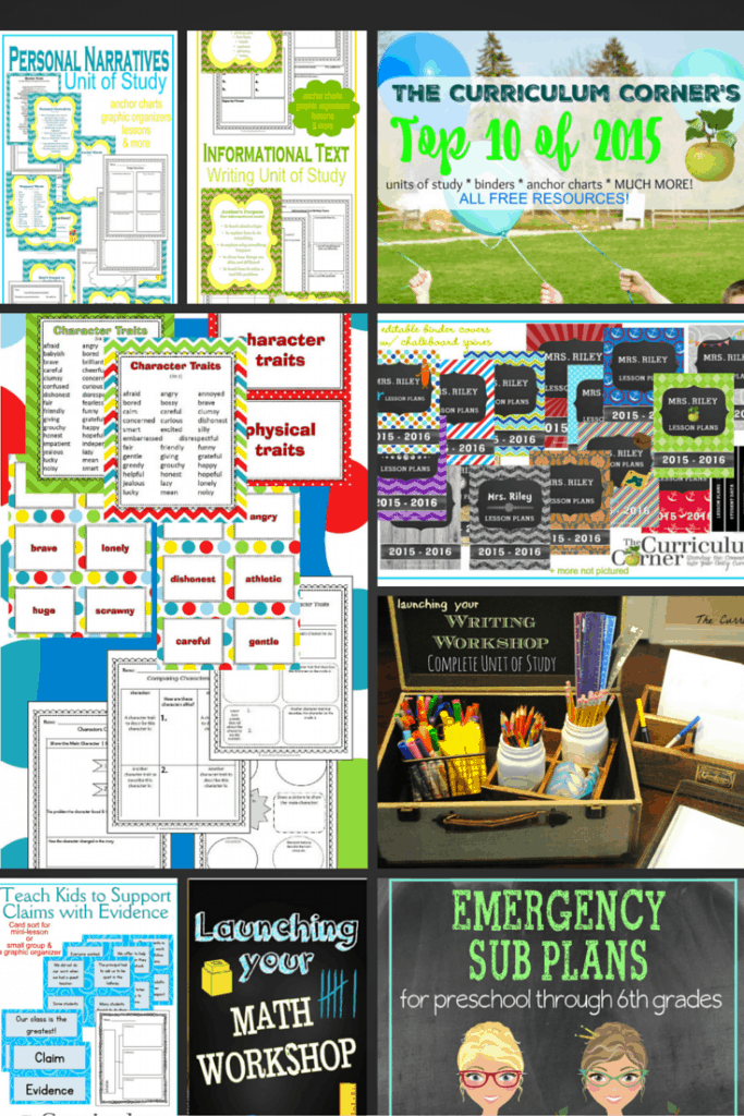The Curriculum Corner s Top 10 Of 2015 The Curriculum Corner 123