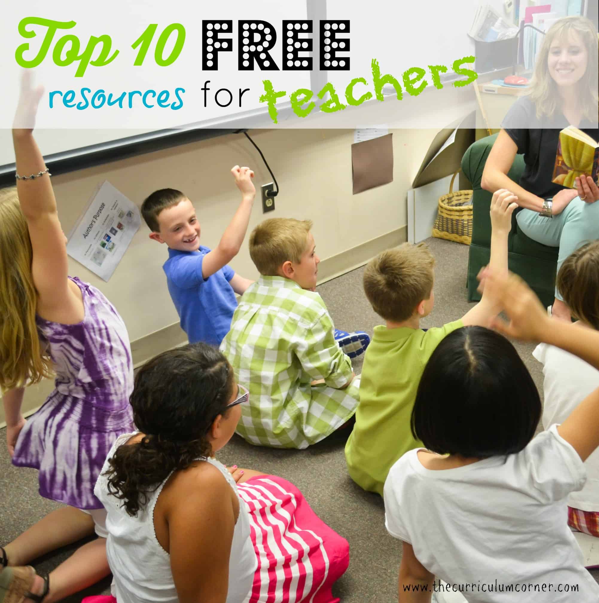 Top sites for free teacher resources the curriculum corner 4 5 6
