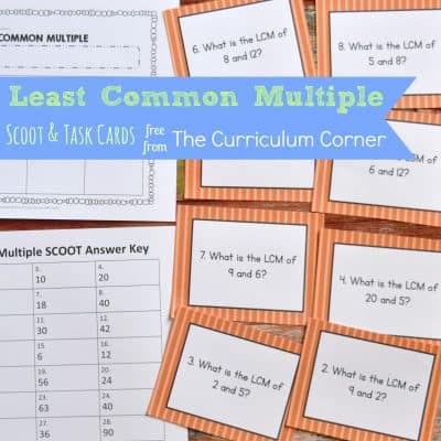 Least Common Multiple Scoot