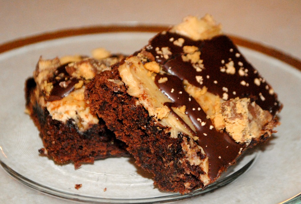 Reese Cup Brownies by The Curriculum Corner