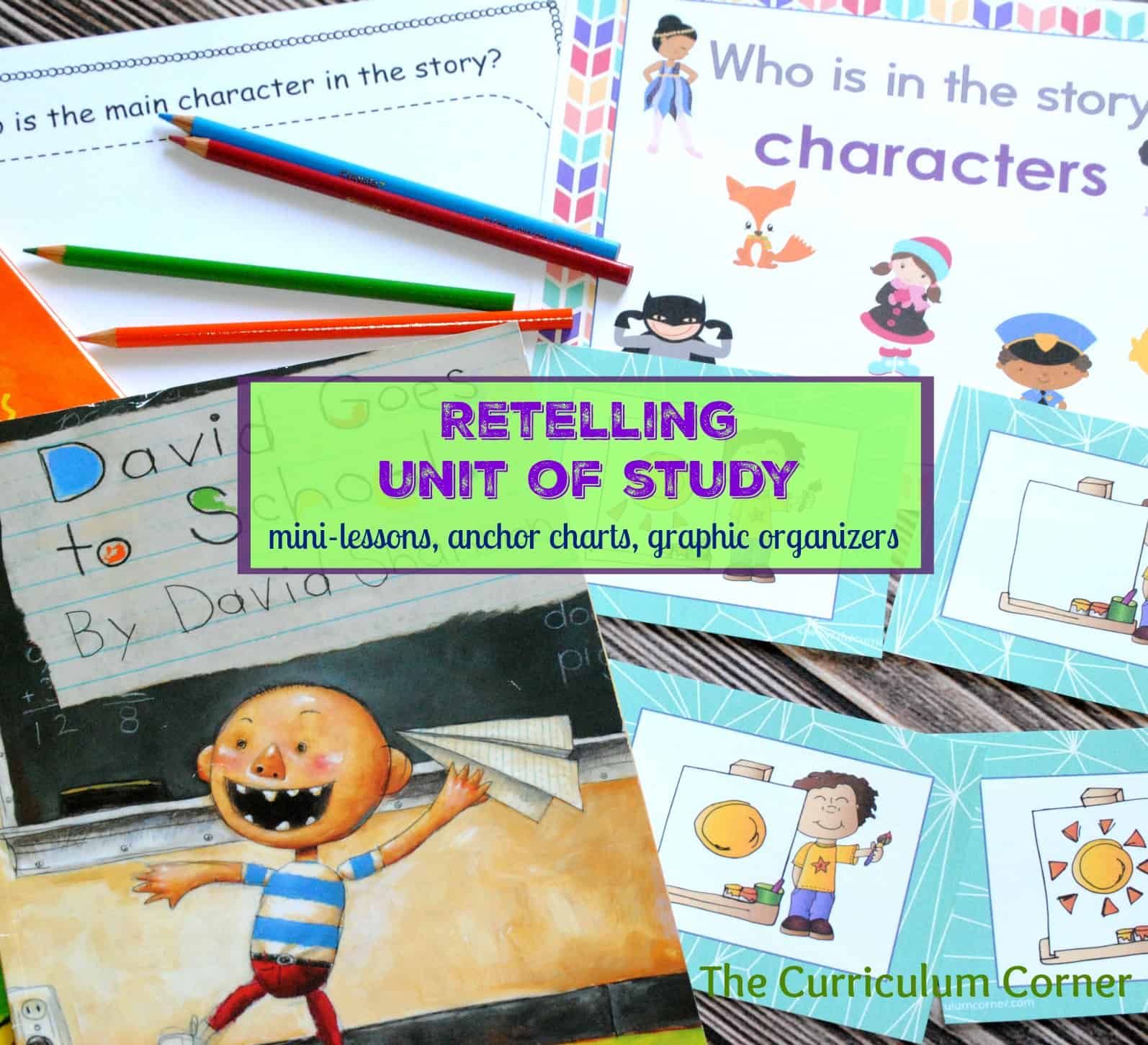 Retelling Unit of Study - The Kinder Corner