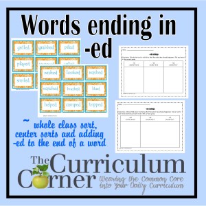 -ed Word Endings