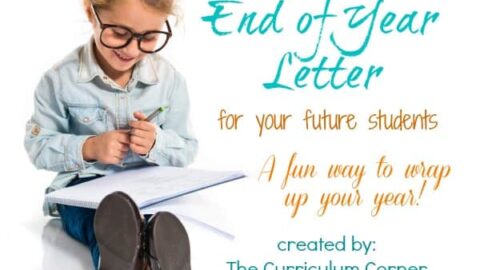 Image for End of Year Letter Activity