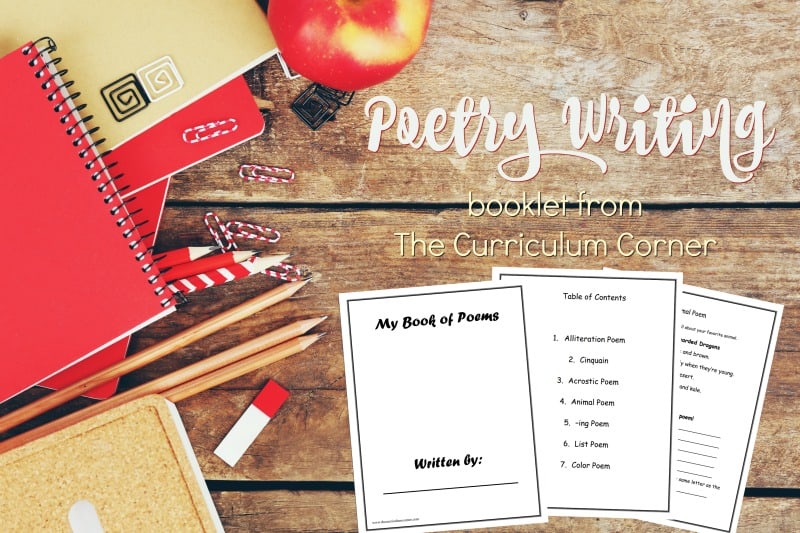 This free booklet is designed to help you with your poetry writing unit of study in your writing workshop. Created by The Curriculum Corner