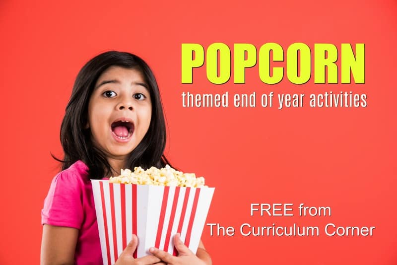 Take a look at our popcorn end of the year activities! Includes math, word work & more!