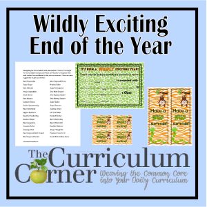 Amazing collection of end of the year activities, printables & more free from The Curriculum Corner Worth checking out!