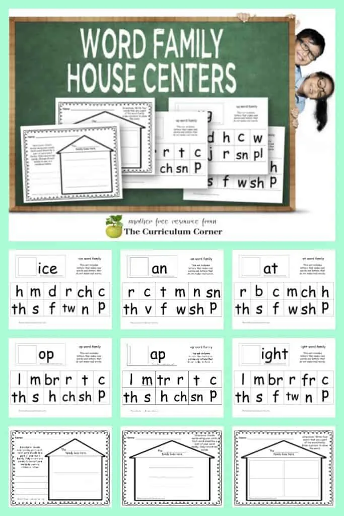 word family activity