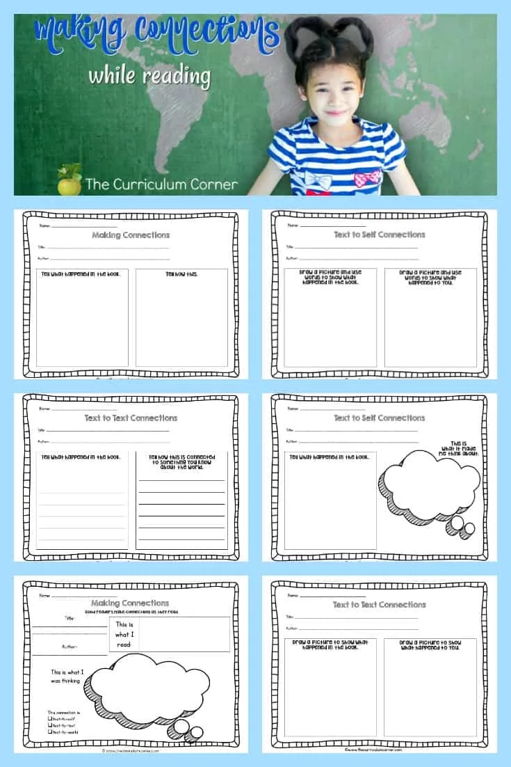 making connections graphic organizers