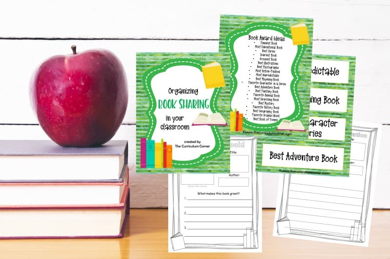 Students will enjoy these free book sharing resources as they look to recommend their favorite books to their classmates.