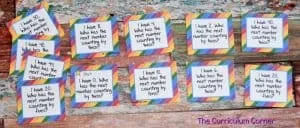 FREE Skip Counting by 2s, 5s and 10s Resources from The Curriculum Corner 4