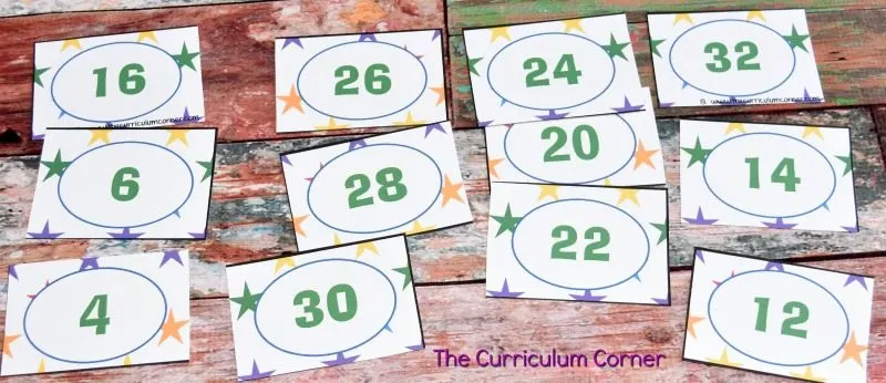 FREE Skip Counting by 2s, 5s and 10s Resources from The Curriculum Corner 5