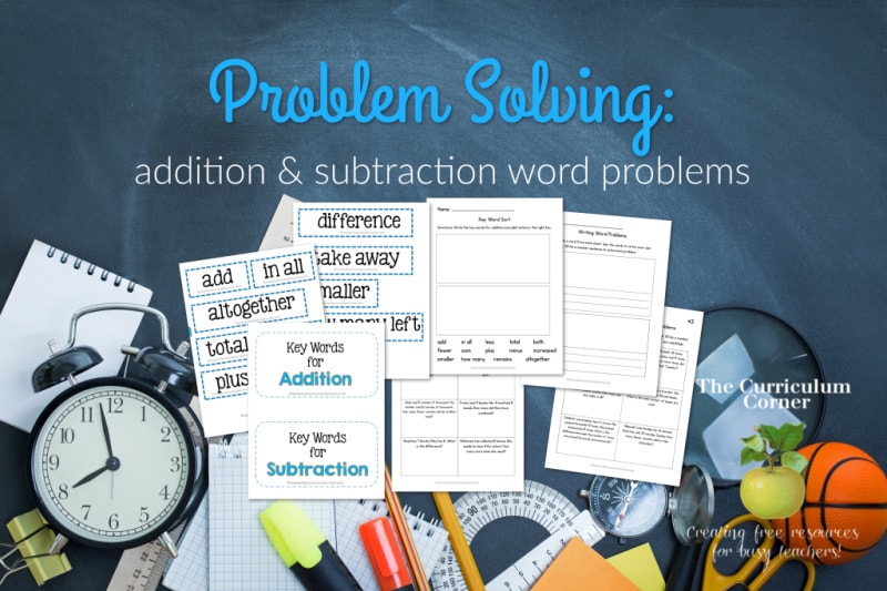 addition and subtraction word problems