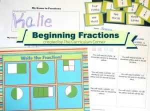 Our free beginning fractions activities have been created to help your students who are being introduced to fraction concepts.
