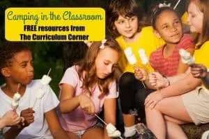 This camping in the classroom collection includes a wide range of activities for a unique classroom theme or a fun end of the year celebration.