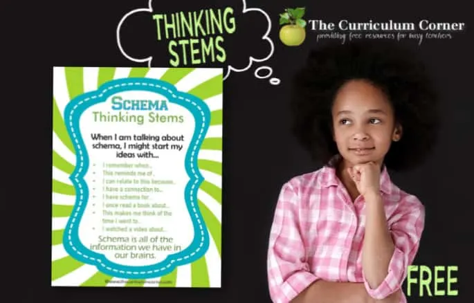 activating schema thinking stems