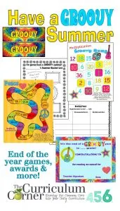 Amazing collection of end of the year activities, printables & more free from The Curriculum Corner Worth checking out!