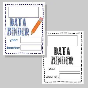 Student Data Binder for Tracking Progress in the Classroom FREE from ...