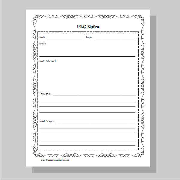Free Teacher Planning Binder from The Curriculum Corner | This binder ...
