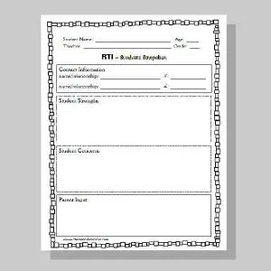 Student Data Binder for Tracking Progress in the Classroom FREE from ...