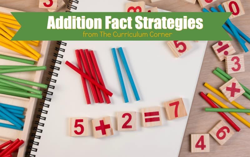 These addition fact strategies will help as you are working with your students to master their addition facts.