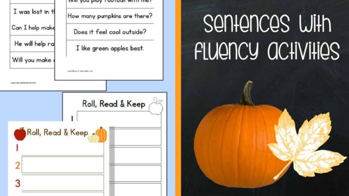 Image for Fall Fluency Sentences