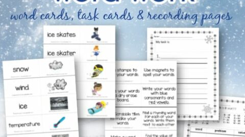 Image for Winter Word Work