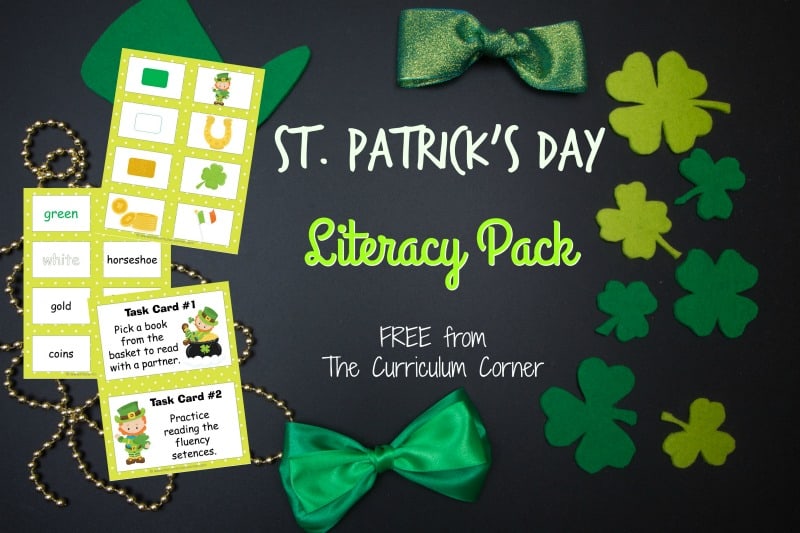 Use this St. Patrick's Day word work collection for free seasonal word work practice in your classroom. 