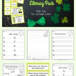 FREE St. Patrick's Day Word Work Set from The Curriculum Corner