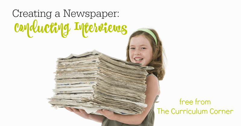 This set of conducting interviews lessons can be used to help your student writers as they begin exploring newspapers and learn to create their own.