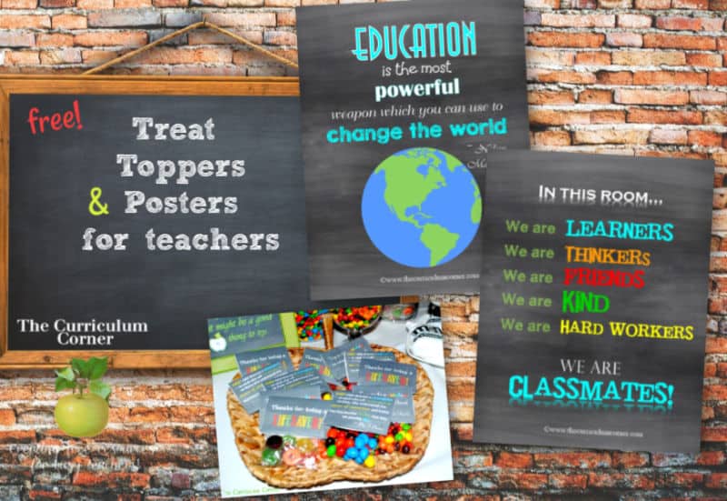 treat toppers for teachers