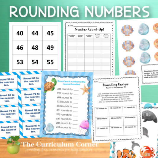 rounding decimals chart