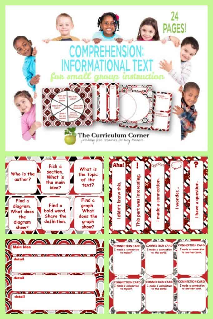 informational text comprehension