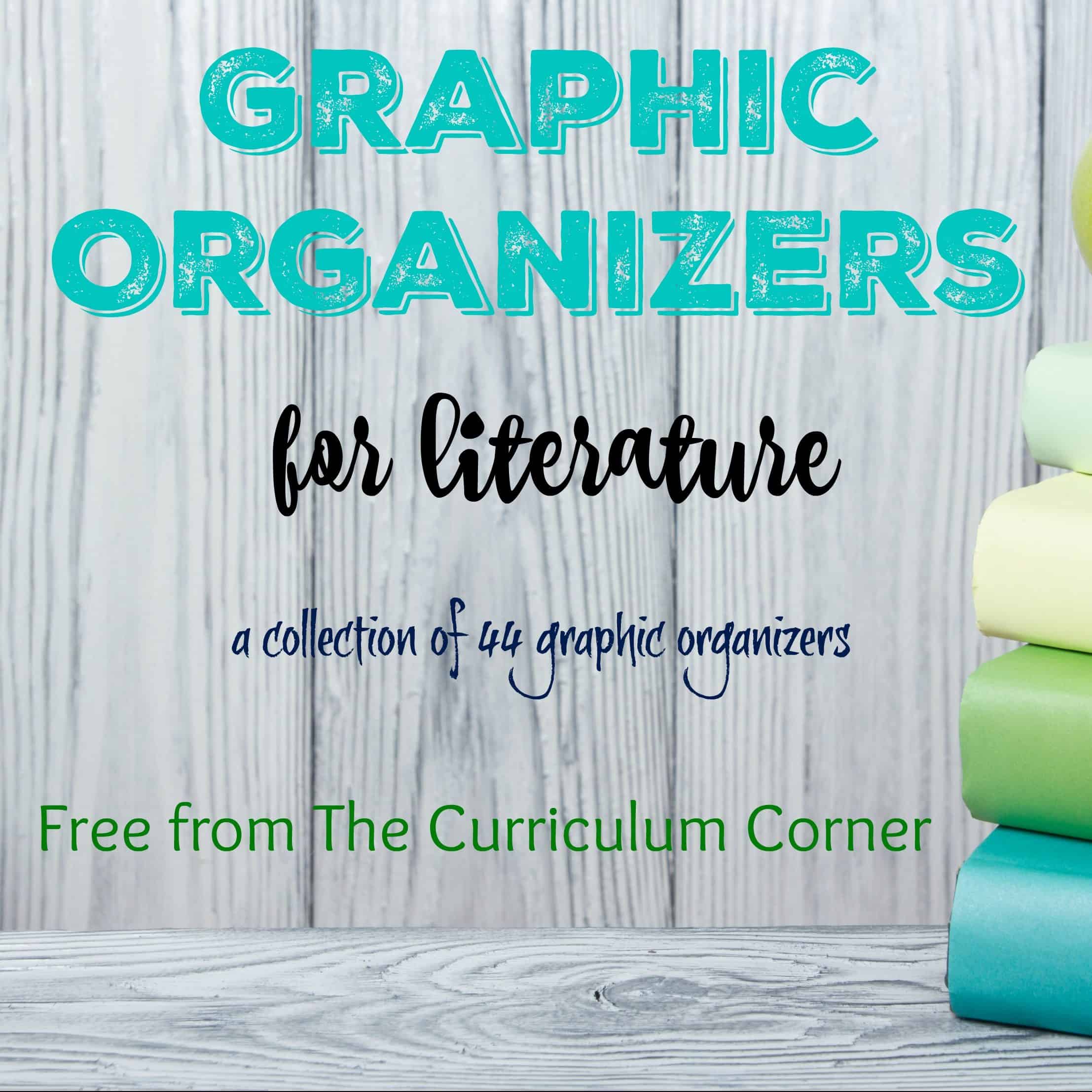 Graphic Organizers for Literature The Curriculum Corner 123