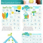 Surf's Up! Multiplication BUMP! FREE from The Curriculum Corner