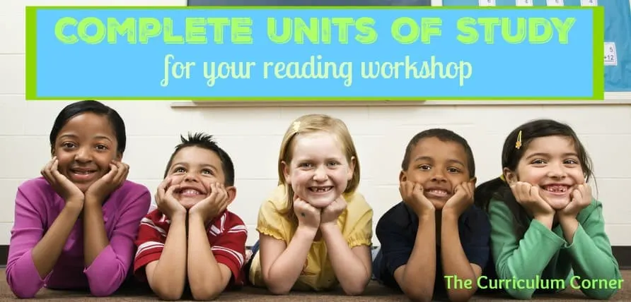 Complete FREE units of study for reading workshop from The Curriculum Corner
