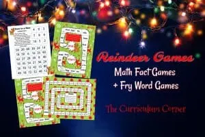 These December centers are reindeer games centers designed for math and Fry word practice. Perfect for morning centers in December!