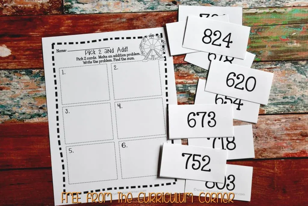 FREE 3rd Grade Sub Plans - perfect for an emergency absence from The Curriculum Corner A full day of plans!