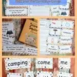 Camping Classroom Theme | FREE Camping Literacy Pack from The Curriculum Corner FREEBIE