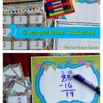 Subtraction & Addition Centers for Math Practice FREE from The Curriculum Corner