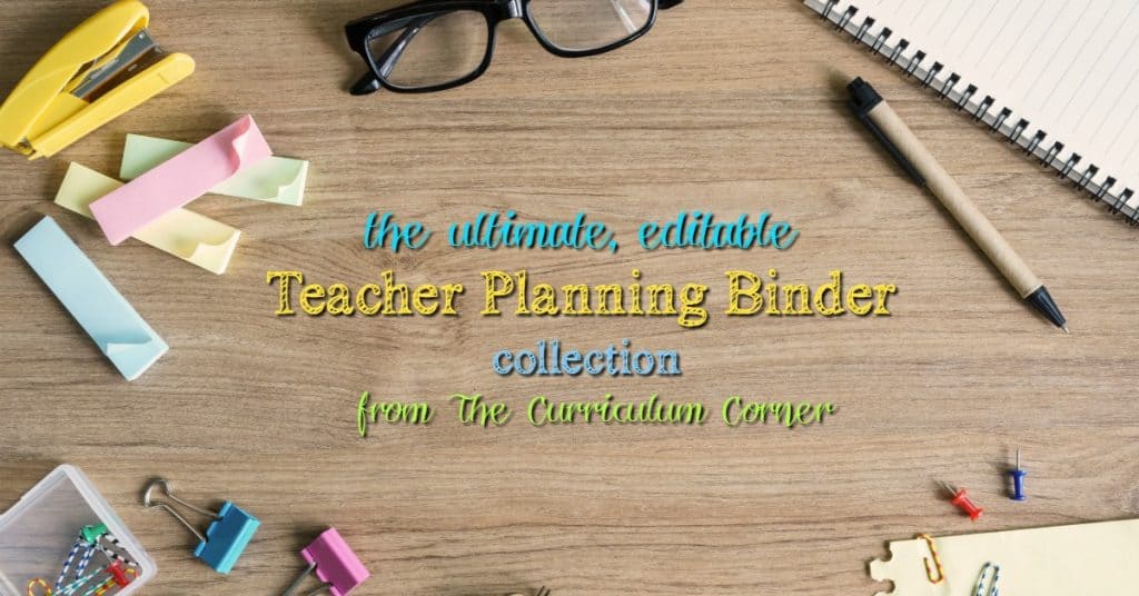 FREE Ultimate Editable Teacher Binder Collection from The Curriculum ...