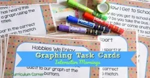graphing task cards