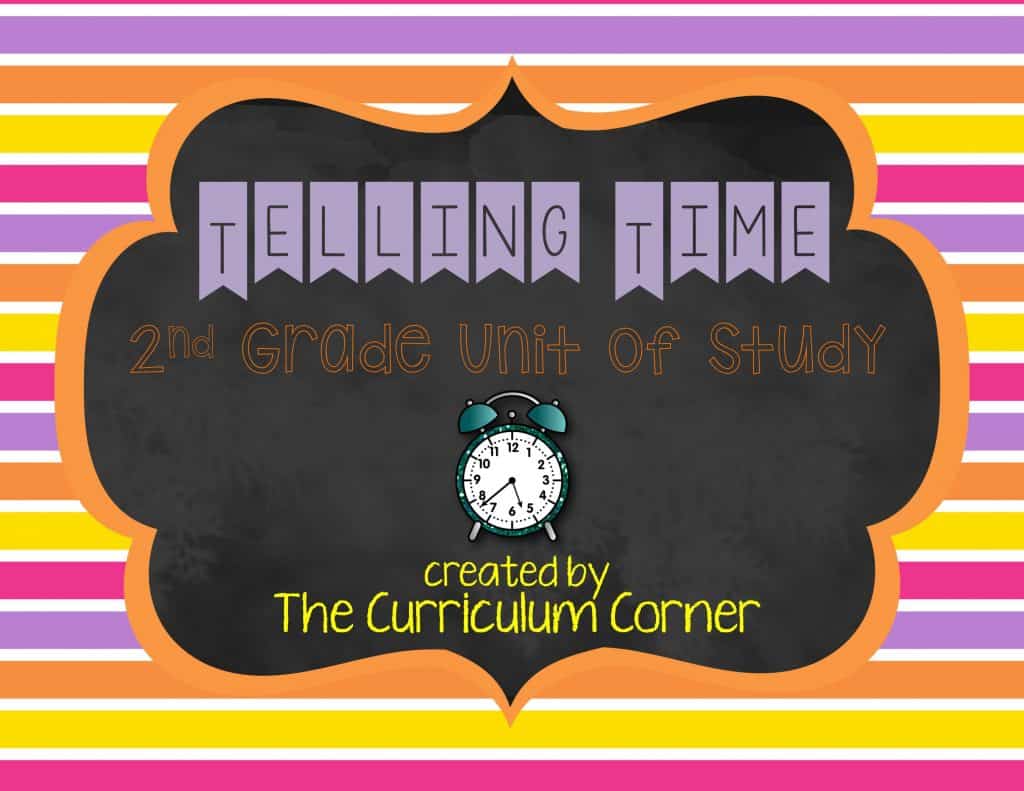 FREE Telling Time Resources for 2nd Grade Math | The Curriculum Corner | Centers
