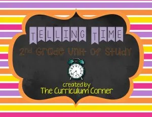 FREE Telling Time Resources for 2nd Grade Math | The Curriculum Corner | Centers