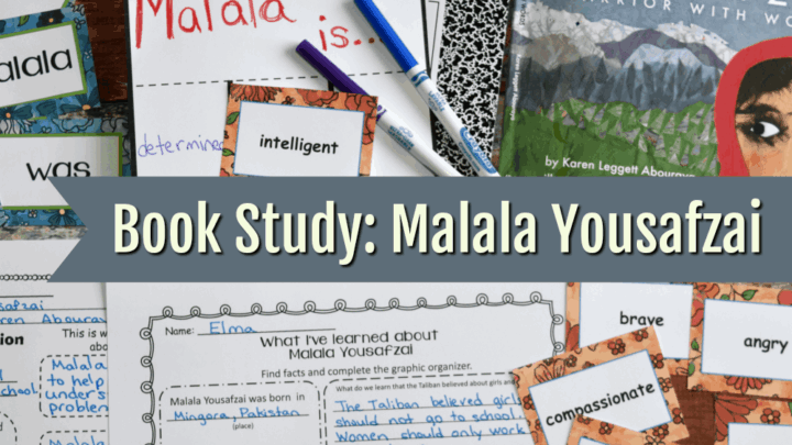Book Study: Malala Yousafzai FREE from The Curriculum Corner 3