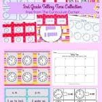 FREE Telling Time Resources for 2nd Grade Math | The Curriculum Corner | Centers 9