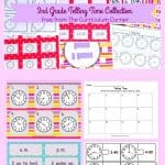 FREE Telling Time Resources for 2nd Grade Math | The Curriculum Corner | Centers 9