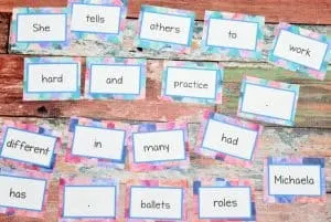 FREE Book Study Ballerina Dreams about Michaela DePrince from The Curriculum Corner 6