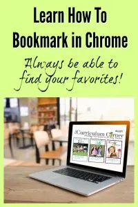 Bookmarking in Chrome Tutorial by The Curriculum Corner