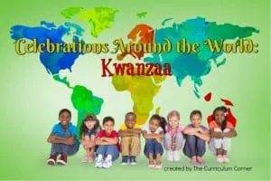 This Kwanzaa booklet is designed to help you in a December celebration of holidays around the world. FREE from The Curriculum Corner